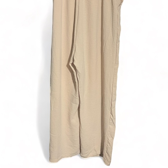 PIE IN THE SKY Casual Jumpsuit with Long and Wide Pants with Buttons for Women L - Picture 9 of 10